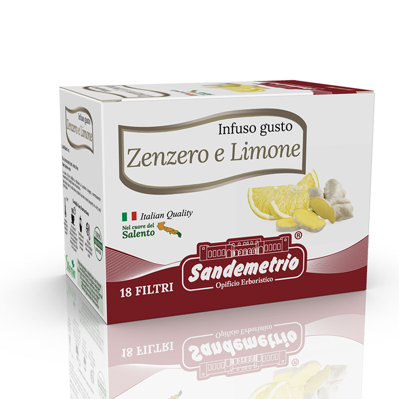 Infuso zenzero e limone in capsule Nespresso - Sandemetrio